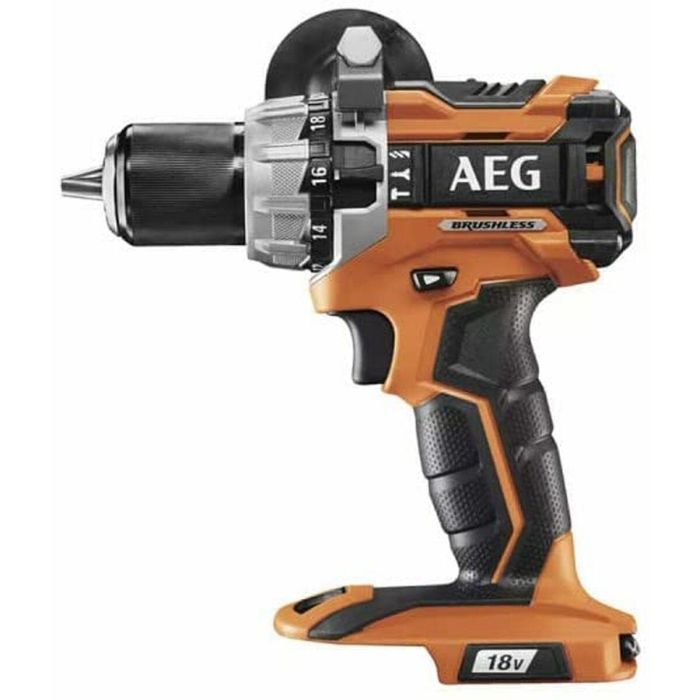 Taladro percutor AEG Brushless 18V - 2 baterías 4.0Ah - 1 cargador BSB18C2BL-402C 4