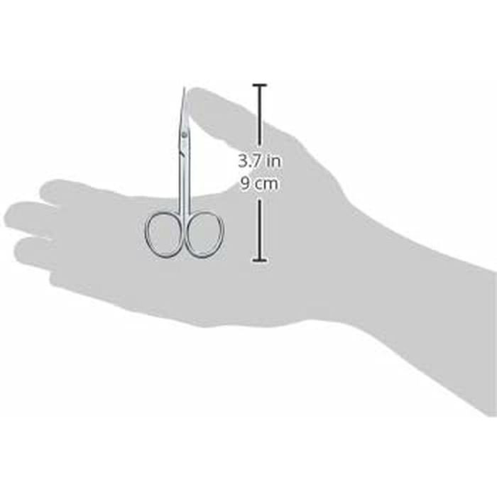 Beter Tijeras Manicura Pieles Curva Cromada 1 Beter Tijeras Manicura Pieles Curva Cromada 1