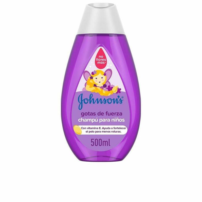 Johnson'S Baby Champú Gotas de Fuerza para Bebés - 500 ml Johnson'S Baby Champú Gotas de Fuerza para Bebés - 500 ml