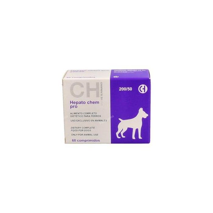 Hepato Chem Pro 60 Comprimidos para Función Hepática - Boldo, Cynara, Ortosifón