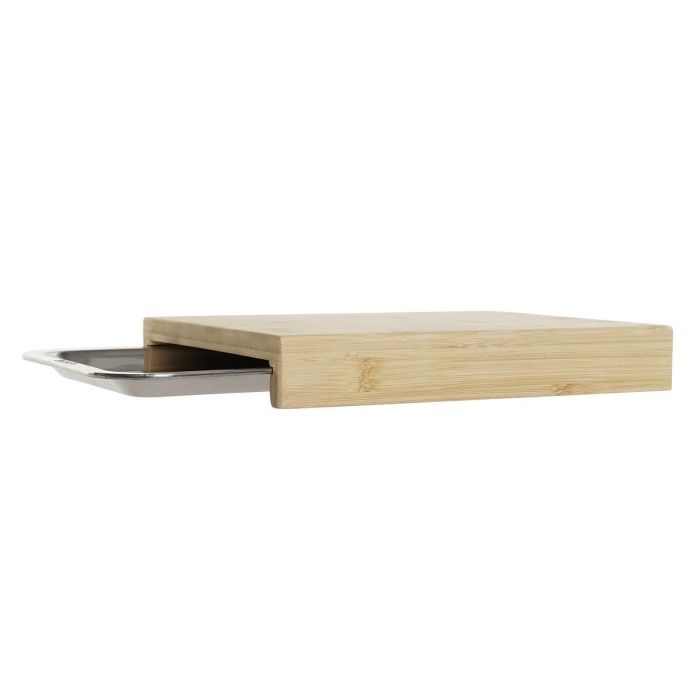 Tabla Cortar Basicos DKD Home Decor Natural Plateado 21.5 x 4.2 x 28 cm Set de 2 2 Tabla Cortar Basicos DKD Home Decor Natural Plateado 21.5 x 4.2 x 28 cm Set de 2 2