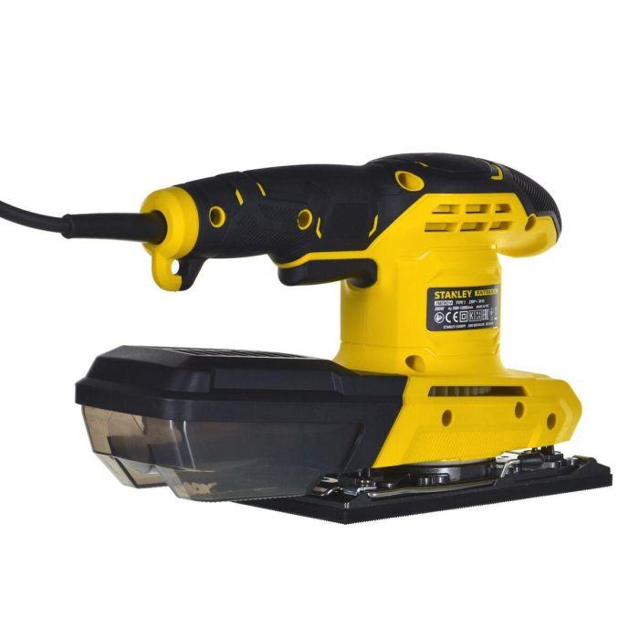 STANLEY FATMAX FMEW214K-QS Lijadora Orbital Eléctrica 280W con Órbita de 2mm, para Lijado Profesional en Madera, Metal y Multimateriales con Maletín 8 STANLEY FATMAX FMEW214K-QS Lijadora Orbital Eléctrica 280W con Órbita de 2mm, para Lijado Profesional en Madera, Metal y Multimateriales con Maletín 8