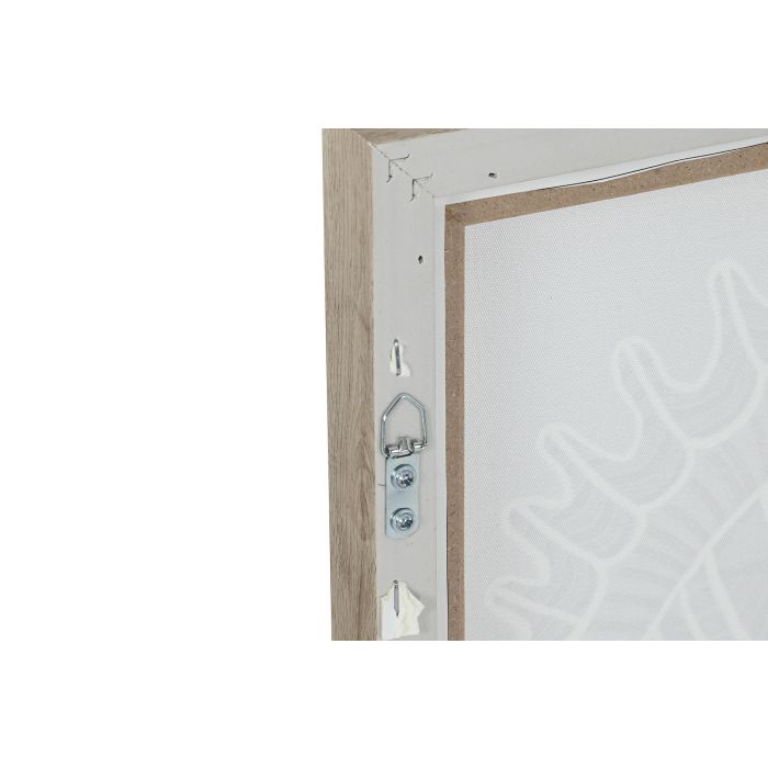 Cuadro Mediterraneo DKD Home Decor Beige Marron 3.5 x 30 x 30 cm (4 Unidades) 3