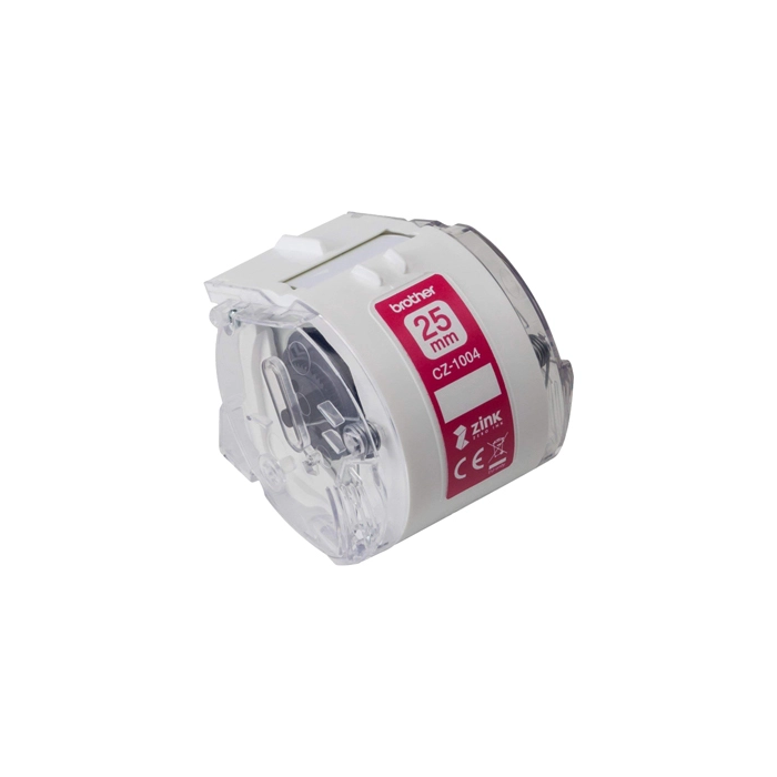 Brother VC500W Rollo de Cinta Adhesiva Zero Ink para Etiquetadora 2,5 cm x 5 M 0 Brother VC500W Rollo de Cinta Adhesiva Zero Ink para Etiquetadora 2,5 cm x 5 M 0