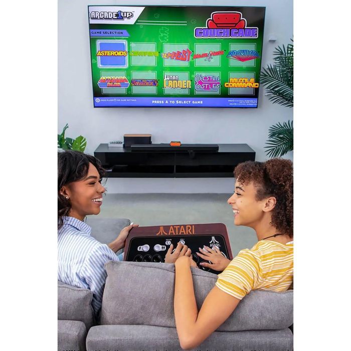 Arcade1Up Emulador Consola Retro Arcade con 10 Juegos Clásicos de Atari Incluyendo Asteroids y Centipede 3 Arcade1Up Emulador Consola Retro Arcade con 10 Juegos Clásicos de Atari Incluyendo Asteroids y Centipede 3