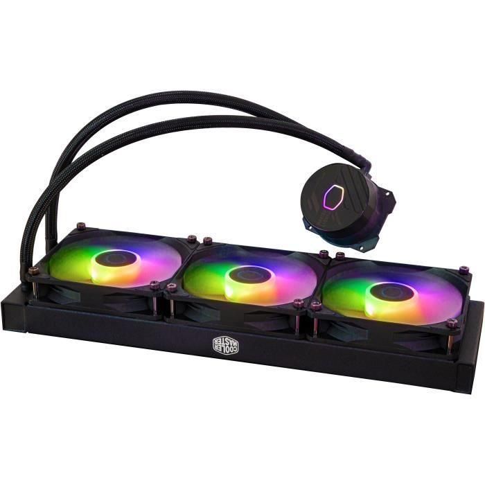 Cooler Master MasterLiquid 360L Core ARGB Carcasa del ordenador, Procesador Kit de refrigeración líquida 12 cm Negro 3