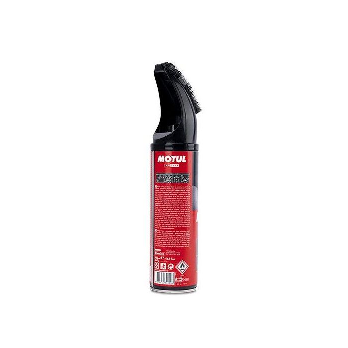 Motul MTL110141 Limpia Tapicerías, Limpiador de Tejidos y Moquetas en Spray con Cepillo Incorporado para Automóvil 2