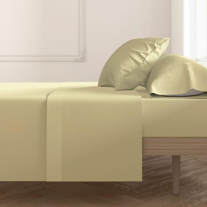 Sábana Encimera Hosteline Mixcolors Amarillo Cama de 120 2 Sábana Encimera Hosteline Mixcolors Amarillo Cama de 120 2