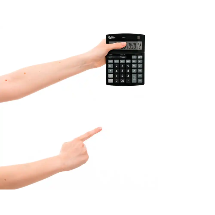 Liderpapel Calculadora Sobremesa XF30 12 Dígitos Solar y Pilas Color Negro 190x140x30 mm 5 Liderpapel Calculadora Sobremesa XF30 12 Dígitos Solar y Pilas Color Negro 190x140x30 mm 5