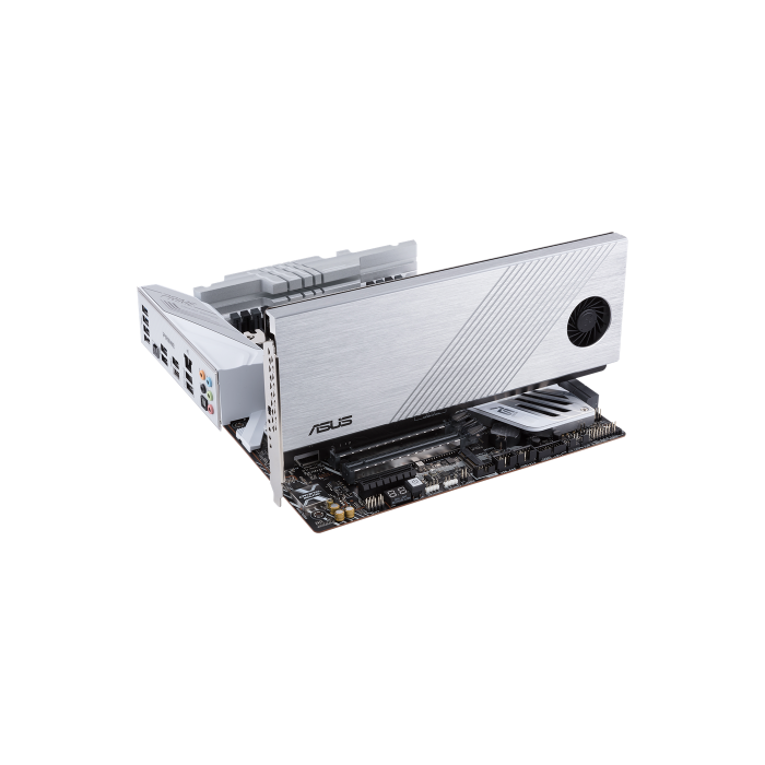 Asus Hyper M.2 x16 Gen 4 Tarjeta y Adaptador de Interfaz Interno PCIe 4.0 para PC Plata 256 Gbps Asus Hyper M.2 x16 Gen 4 Tarjeta y Adaptador de Interfaz Interno PCIe 4.0 para PC Plata 256 Gbps