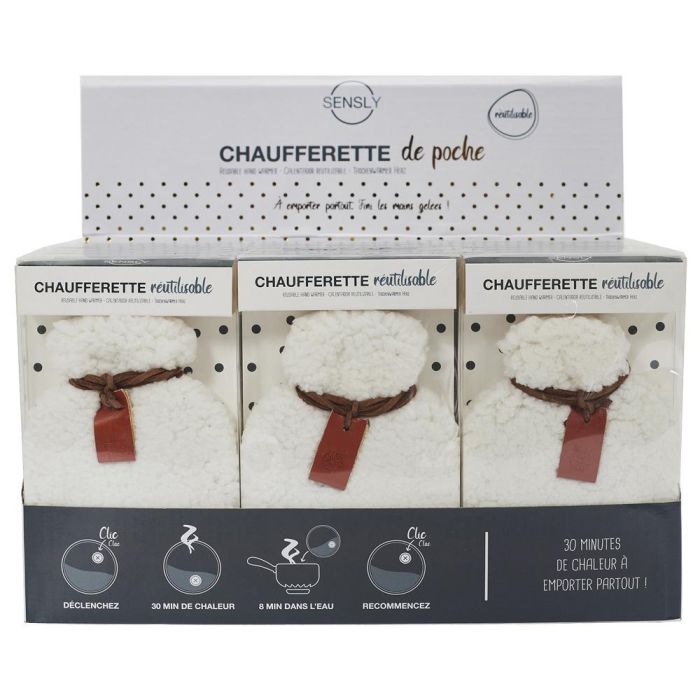 Sensly Calentador de Manos Reutilizable - Rápido, Práctico y Recargable para Calor Instantáneo 3