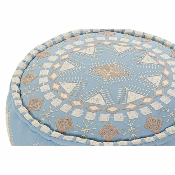 Cojin Suelo DKD Home Decor Azul 60 x 25 x 60 cm 3