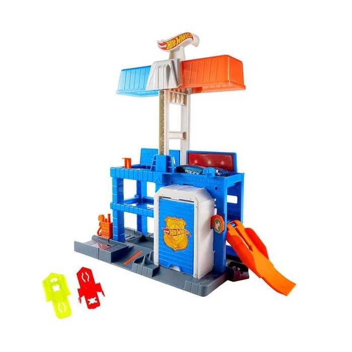 Comisaría policía hot wheels city. incluye 1 vehiculo. 5 Comisaría policía hot wheels city. incluye 1 vehiculo. 5