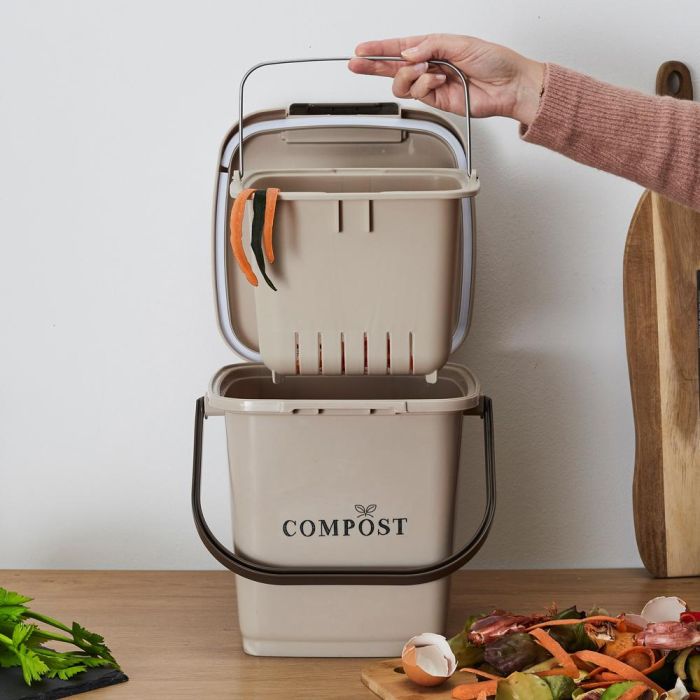 Je cherche une Idee Cubo Compost 8 L con asa y cierre de solapa, de polipropileno, para residuos orgánicos 1 Je cherche une Idee Cubo Compost 8 L con asa y cierre de solapa, de polipropileno, para residuos orgánicos 1