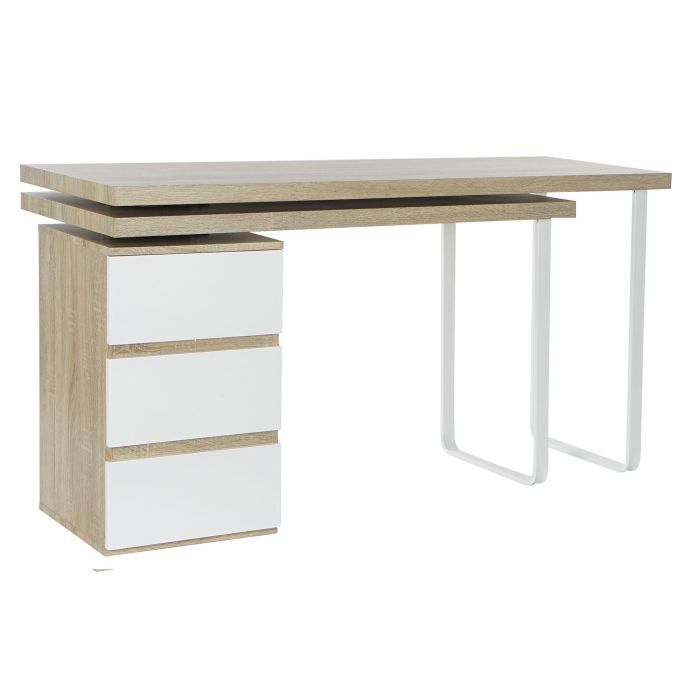 DKD Home Decor Escritorio Scandi Gris Natural 150 x 120 x 75 cm Metal MDF 8