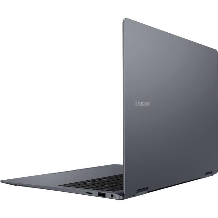 PC portátil convertible Samsung -Galaxy Book 4 Pro 360 -16 AMOLED -Core Ultra 5-125H -RAM 16GB -512GB SSD -Intel Arc -Win 11 -S Pen 5