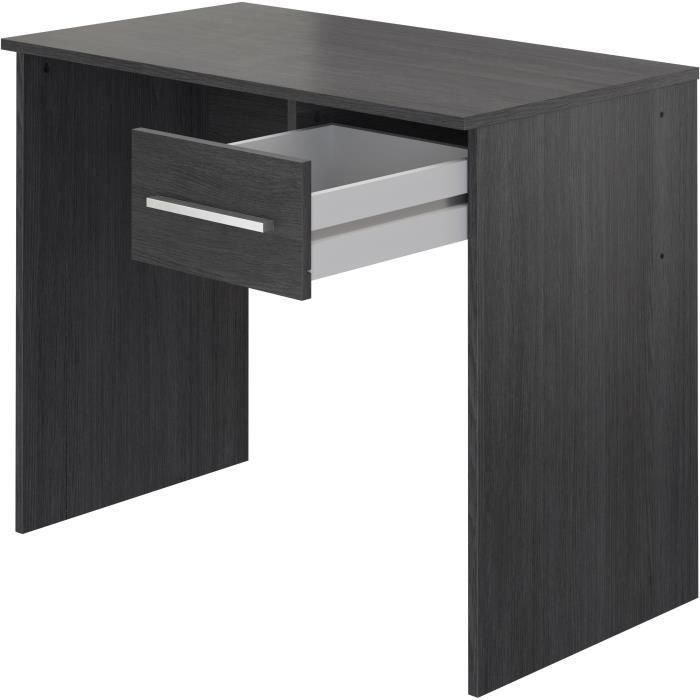 Escritorio con Cajones Pequeños de Melamina Gris Ceniza - 90 x 50 x 74 cm - T80515MM07LVO 4 Escritorio con Cajones Pequeños de Melamina Gris Ceniza - 90 x 50 x 74 cm - T80515MM07LVO 4