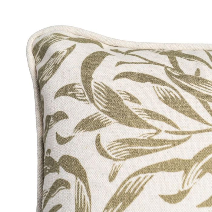Cojín Hojas Decoración 45 X 45 cm