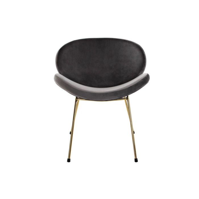 Silla Chic DKD Home Decor Negro Dorado 58 x 73 x 62 cm Silla Chic DKD Home Decor Negro Dorado 58 x 73 x 62 cm