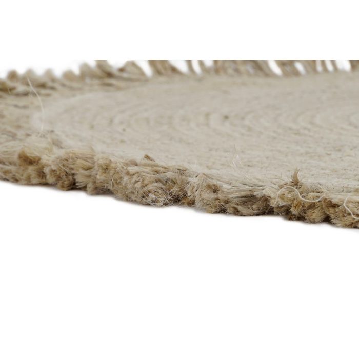 DKD Home Decor Alfombra Balines Natural 150 x 150 x 1.5 cm (2 Unidades) Yute Hecho a Mano 2