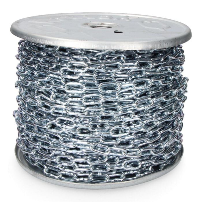 Bobina pequeña cadena zincada ø3mm (10kg) 62,5m katiak 1 Bobina pequeña cadena zincada ø3mm (10kg) 62,5m katiak 1