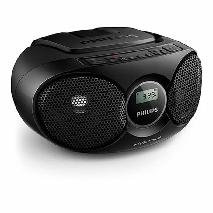 Radio CD Philips AZ215B/12 3W Negro