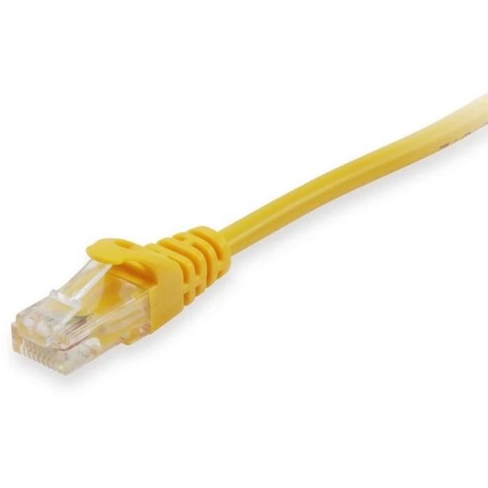Equip Cable Red Latiguillo RJ45 UTP CAT6A, 500 MHz, 10Gbit, Compatible con PoE/PoE+, 100% Cobre