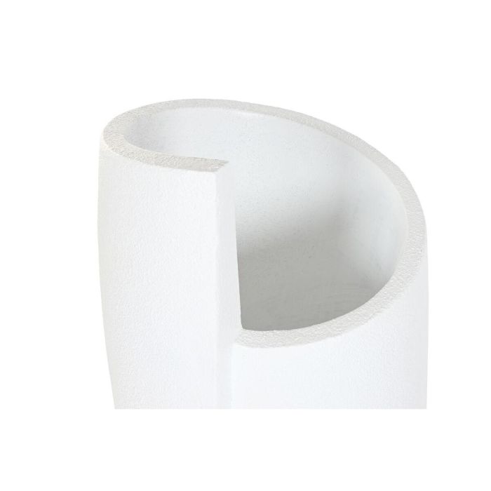 Macetero Moderno DKD Home Decor Blanco 33 x 72 x 33 cm 2 Macetero Moderno DKD Home Decor Blanco 33 x 72 x 33 cm 2