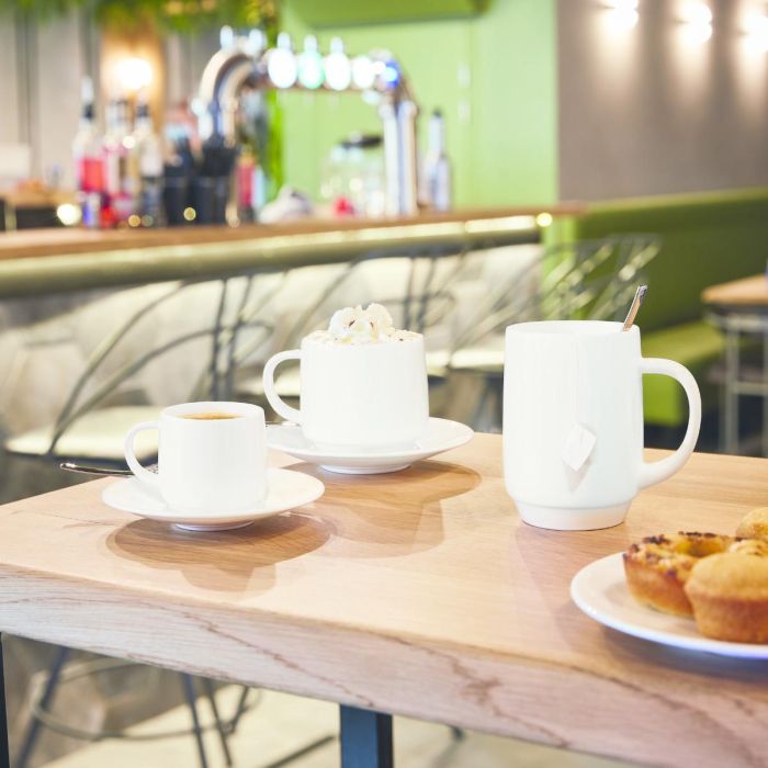 Arcoroc Set 6 Mugs Intensity Baril 29 cL Vidrio Beige 1