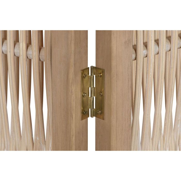 Biombo Home ESPRIT Marrón Abeto 138 X 3,5 X 186 cm 3 Biombo Home ESPRIT Marrón Abeto 138 X 3,5 X 186 cm 3