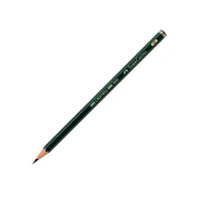 Faber Castell Lápiz De Grafito Ecolapiz 9000-6B Faber Castell Lápiz De Grafito Ecolapiz 9000-6B