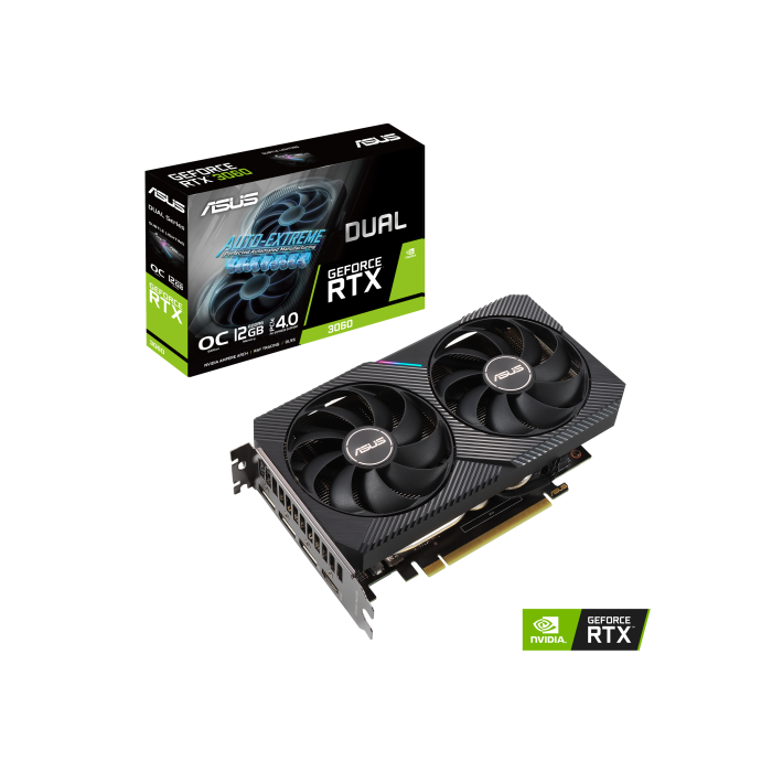 Asus 90YV0GB2-M0NA10 Tarjeta Gráfica GeForce RTX 3060 Dual V2 OC Edition 12GB GDDR6 con ventiladores Axial-tech 15 Asus 90YV0GB2-M0NA10 Tarjeta Gráfica GeForce RTX 3060 Dual V2 OC Edition 12GB GDDR6 con ventiladores Axial-tech 15