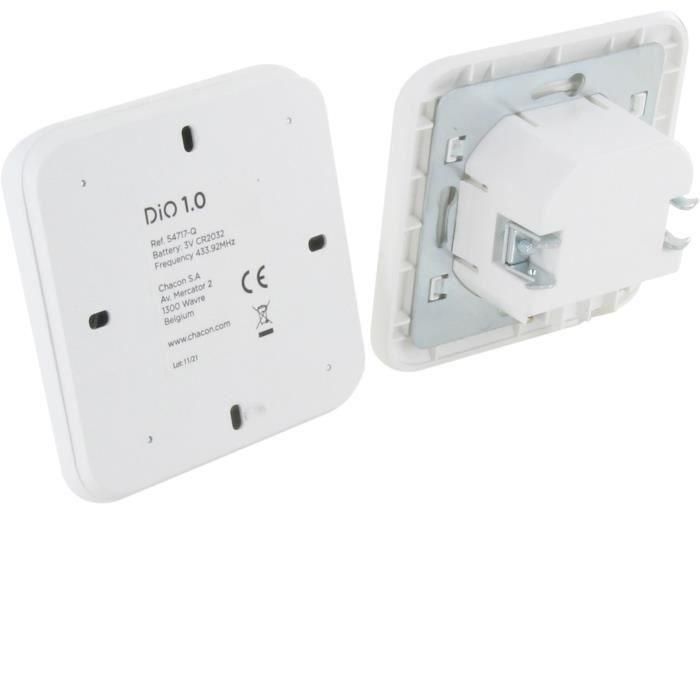 Juego de 2 kits de interruptores inalámbricos - DIO CONNECTED HOME - DiO 1.0 - Blanco 1 Juego de 2 kits de interruptores inalámbricos - DIO CONNECTED HOME - DiO 1.0 - Blanco 1
