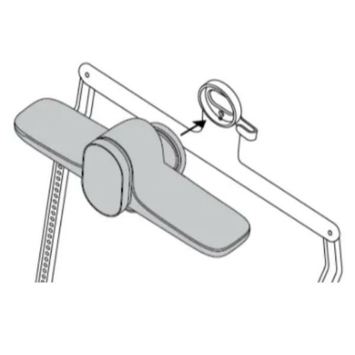 HP Soporte VESA para Studio E70 Montaje en Pared Blanco 1