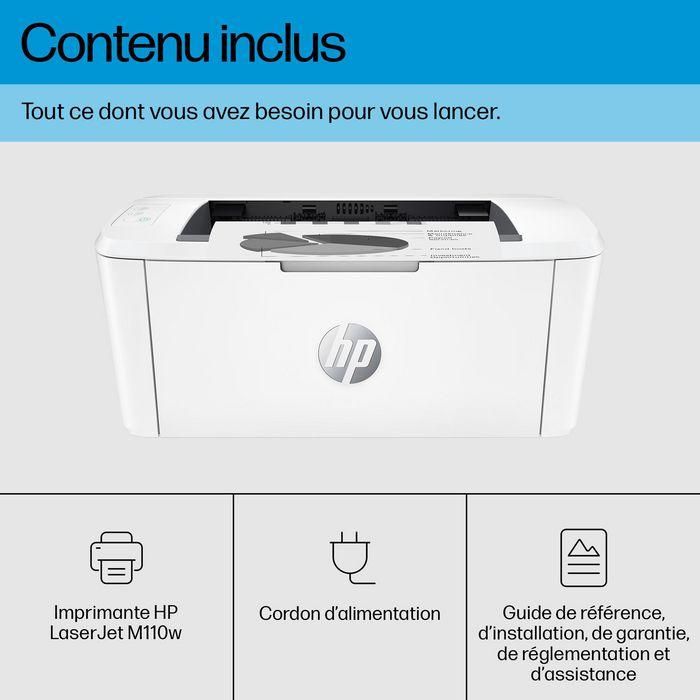 HP LaserJet M110w Impresora Láser Compacta y Eficiente, Impresión Rápida y Profesional para Espacios Reducidos 10 HP LaserJet M110w Impresora Láser Compacta y Eficiente, Impresión Rápida y Profesional para Espacios Reducidos 10