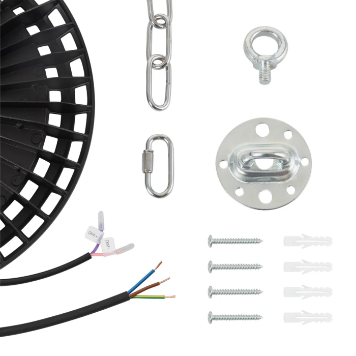 BX3 High Bay LED 150W IP65 6000K 120° Regulación 0-10V - Campana para Grandes Alturas