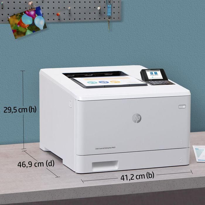HP Color LaserJet Enterprise M455dn Impresora Láser Color Empresarial 27 ppm USB Ethernet Doble Cara Automática 33