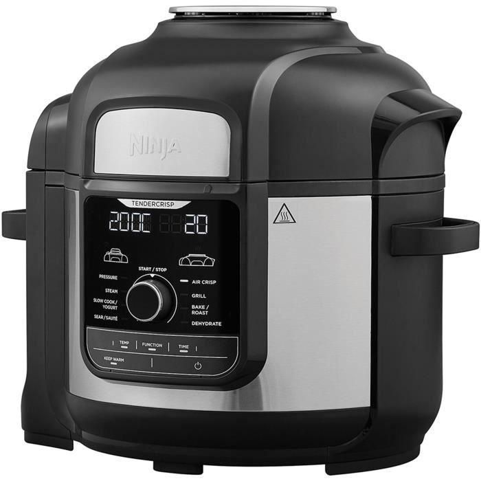 Ninja OP500EU Olla a Presión Multicocina Foodi MAX con Tecnología TenderCrisp, Air Crisp, Cocción Lenta y Vapor 7.5L 2 Ninja OP500EU Olla a Presión Multicocina Foodi MAX con Tecnología TenderCrisp, Air Crisp, Cocción Lenta y Vapor 7.5L 2