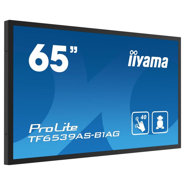 iiyama TF6539AS-B1AG Pantalla Digital Signage 64.5" Táctil 4K UHD LED 2xHDMI DP 7