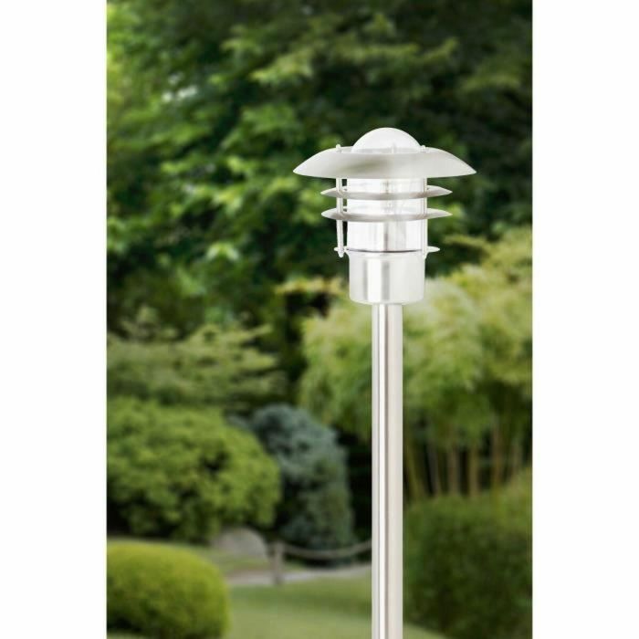 Poste exterior TERRENCE Al. 90 cm - BRILLIANT - Acero - Se necesita 1 bombilla E27 2 Poste exterior TERRENCE Al. 90 cm - BRILLIANT - Acero - Se necesita 1 bombilla E27 2