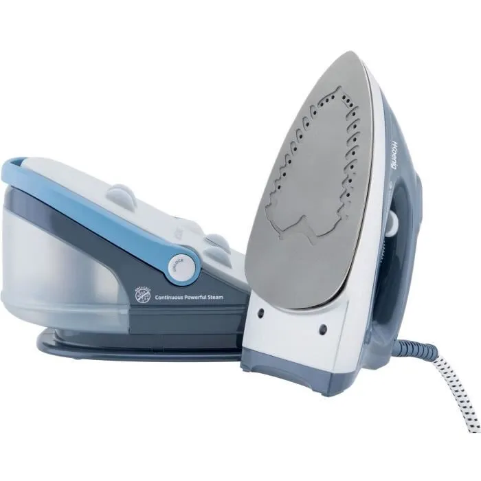 Hkoenig Generador de Vapor V5I 2400W 6 Bar 100g/min Autonomía Ilimitada 1.7L Tanque Vapor Vertical Suela Cerámica 3