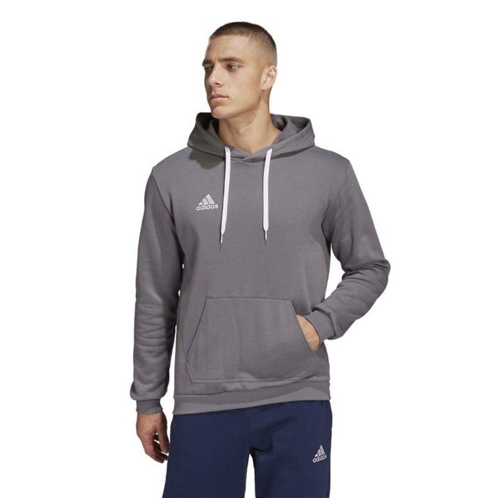 Sudadera con Capucha Hombre Adidas Ent22 Hoody Gris oscuro 5