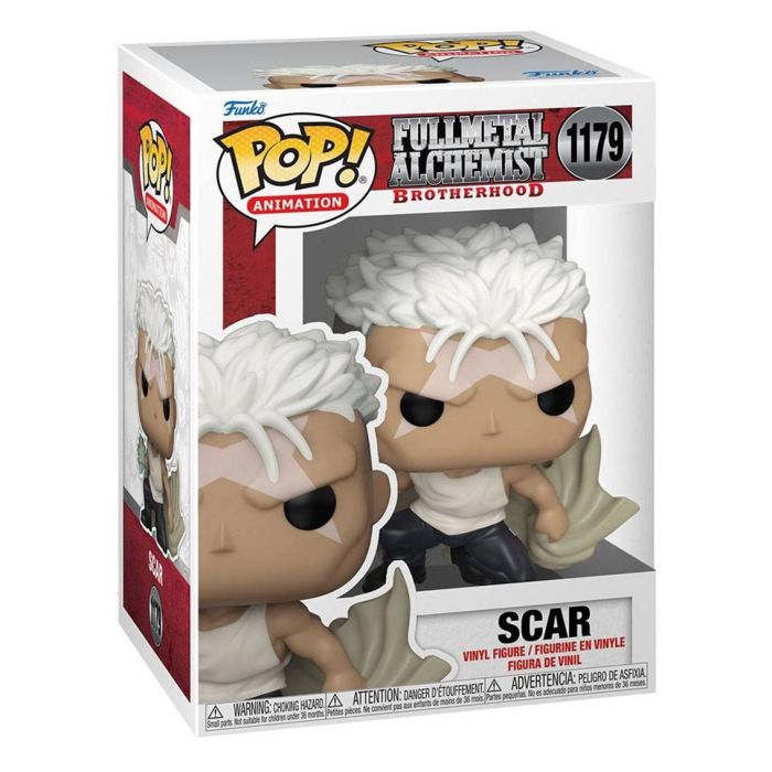 Funko Pop Fullmetal Alchemist Brotherhood Scar 1 Funko Pop Fullmetal Alchemist Brotherhood Scar 1