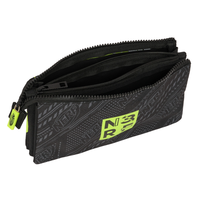 Portatodo Triple Nerf Get ready Negro 22 x 12 x 3 cm 2 Portatodo Triple Nerf Get ready Negro 22 x 12 x 3 cm 2