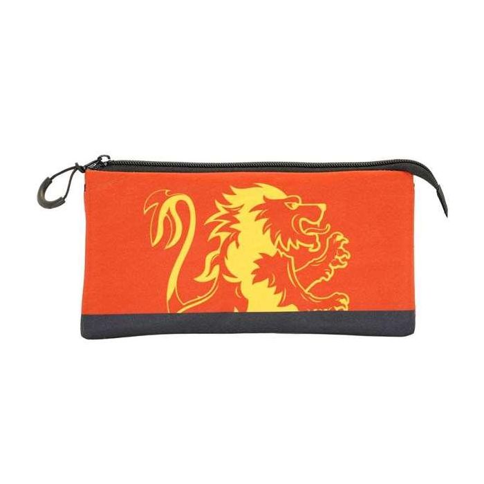Harry Potter Estuche Portatodo Triple FAN Gryffindor Rojo 1 Harry Potter Estuche Portatodo Triple FAN Gryffindor Rojo 1