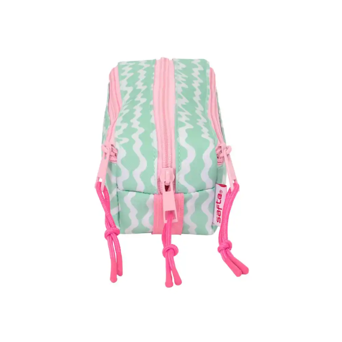 Safta Portatodo Triple Pequeño Stitch "Ice Cream" con Goma Elástica 20cm 22x8,5x6 cm 2