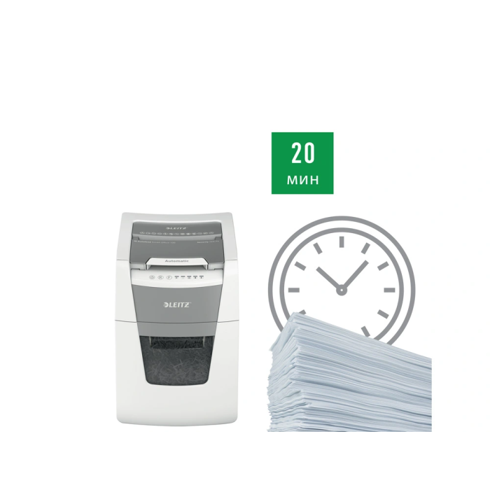 Trituradora de Papel Leitz IQ 100 Autofeed P4 1