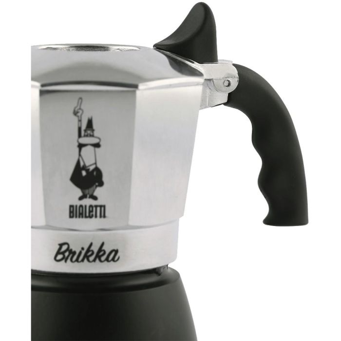 Cafetera Italiana Bialetti Brikka 2TZ Negro Aluminio 2 Tazas 1 Cafetera Italiana Bialetti Brikka 2TZ Negro Aluminio 2 Tazas 1