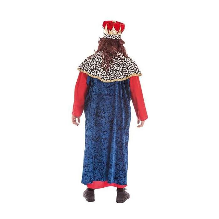 Disfraz adulto rey mago capa azul t-XL 2 Disfraz adulto rey mago capa azul t-XL 2