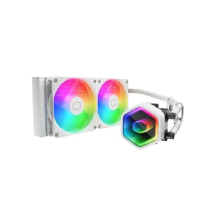 Refrigeración para PC - COOLER MASTER - MLW-D24M-A18PA-RW - MasterLiquid 240 Core II BLANCO ARGB 1